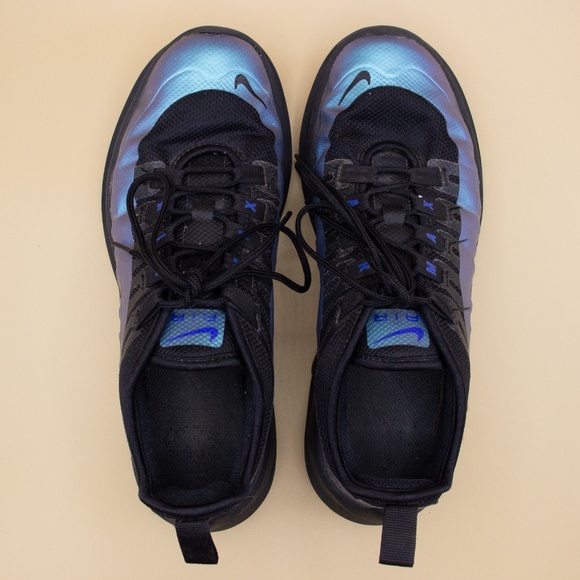 Nike Air Max Axis Premium 'Throwback Future' Black Blue Shoes AH5222-007 Size 6Y - Picture 5 of 8